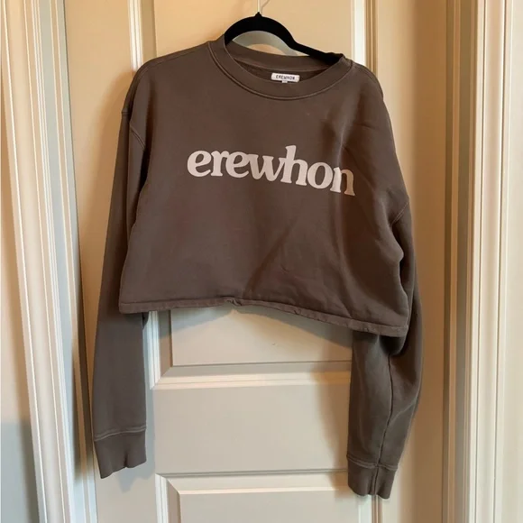 Luxury Grocer Erewhon Cropped Sweatshirt